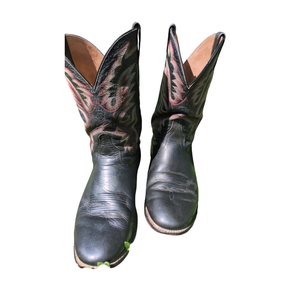 Ariat Men's Size 13 D Square Toe Cowboy Boots Distressed Leather Western